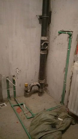 雁乐家苑98平米水电改造中